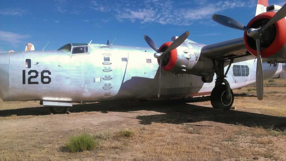 PB4Y-2 Privateer firefighter 126 at the Museum of Flight & Aerial Firefighting in Greybull, Wyoming PB4Y-2 Privateer firefighter 126 at the Museum of Flight & Aerial Firefighting in Greybull, Wyoming
